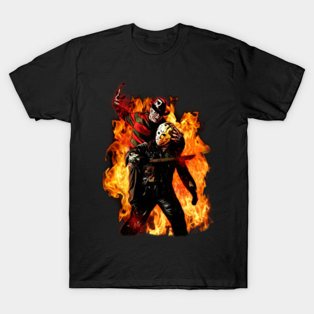 jason and freddy t shirt